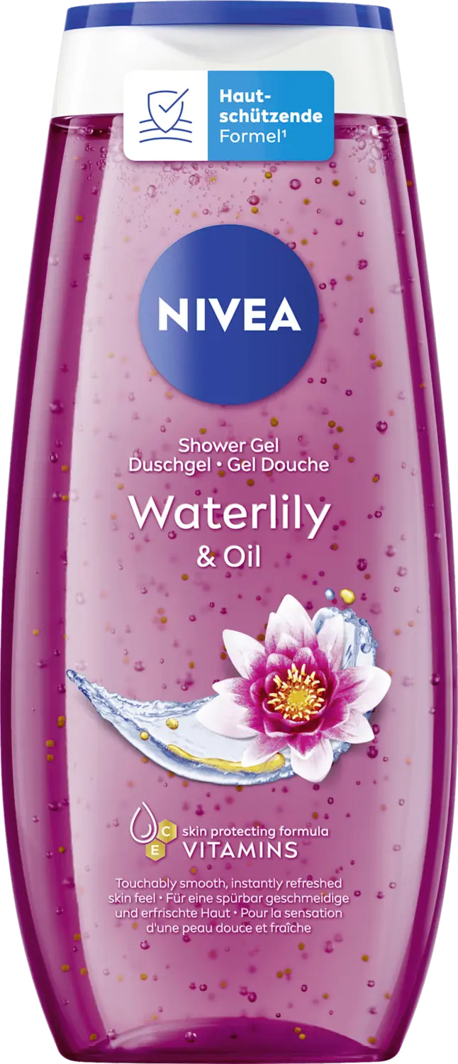 Гель для душа NIVEA Duschgel Waterlily & Oil, 250 ml
Гель для душа NIVEA Duschgel Waterlily & Oil, 250 ml