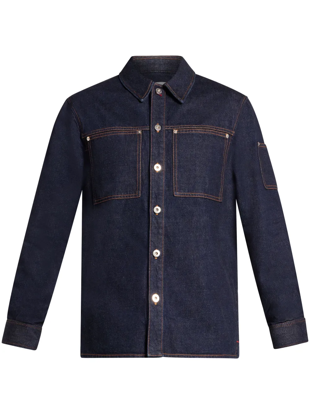 Джинсовая рубашка Ferragamo, синий 
Джинсовая рубашка Ferragamo, синий