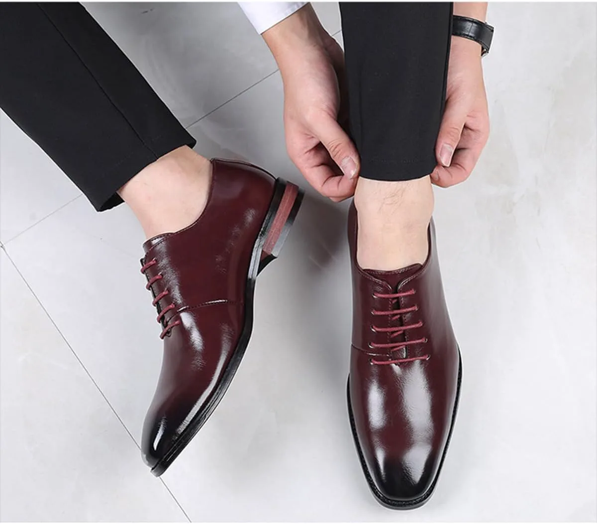 Мужские классические оксфорды, официальные туфли с брогированием, дерби на шнуровке для мужчин, для свадьбы, офиса, вечеринки, униформы KYOESCAI
Мужские классические оксфорды, официальные туфли с брогированием, дерби на шнуровке для мужчин, для свадьбы, офиса, вечеринки, униформы KYOESCAI