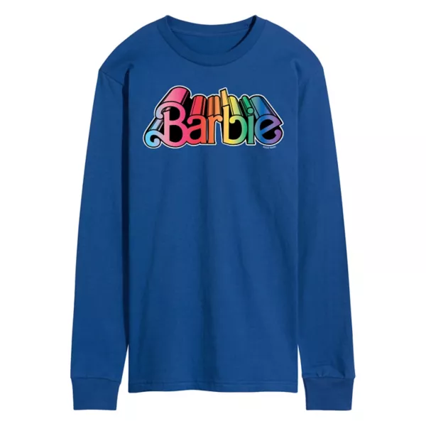 Мужская футболка с длинным рукавом и принтом "Barbie Pride" Licensed Character, синий
Мужская футболка с длинным рукавом и принтом "Barbie Pride" Licensed Character, синий