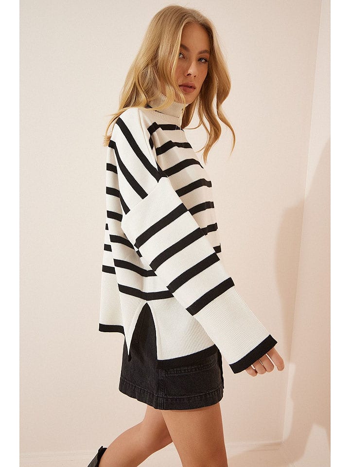 Пуловер Happiness Istanbul, цвет creme/schwarz
Пуловер Happiness Istanbul, цвет creme/schwarz