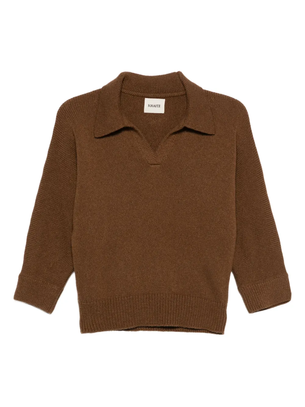 Джемпер поло Herve KHAITE, коричневый
Джемпер поло Herve KHAITE, коричневый