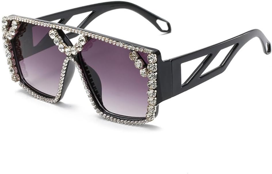 Модные квадратные солнцезащитные очки со стразами для женщин, большие солнцезащитные очки с бриллиантами, винтажные женские очки с градиентным переходом цвета generic, Black-gray
Модные квадратные солнцезащитные очки со стразами для женщин, большие солнцезащитные очки с бриллиантами, винтажные женские очки с градиентным переходом цвета generic, Black-gray