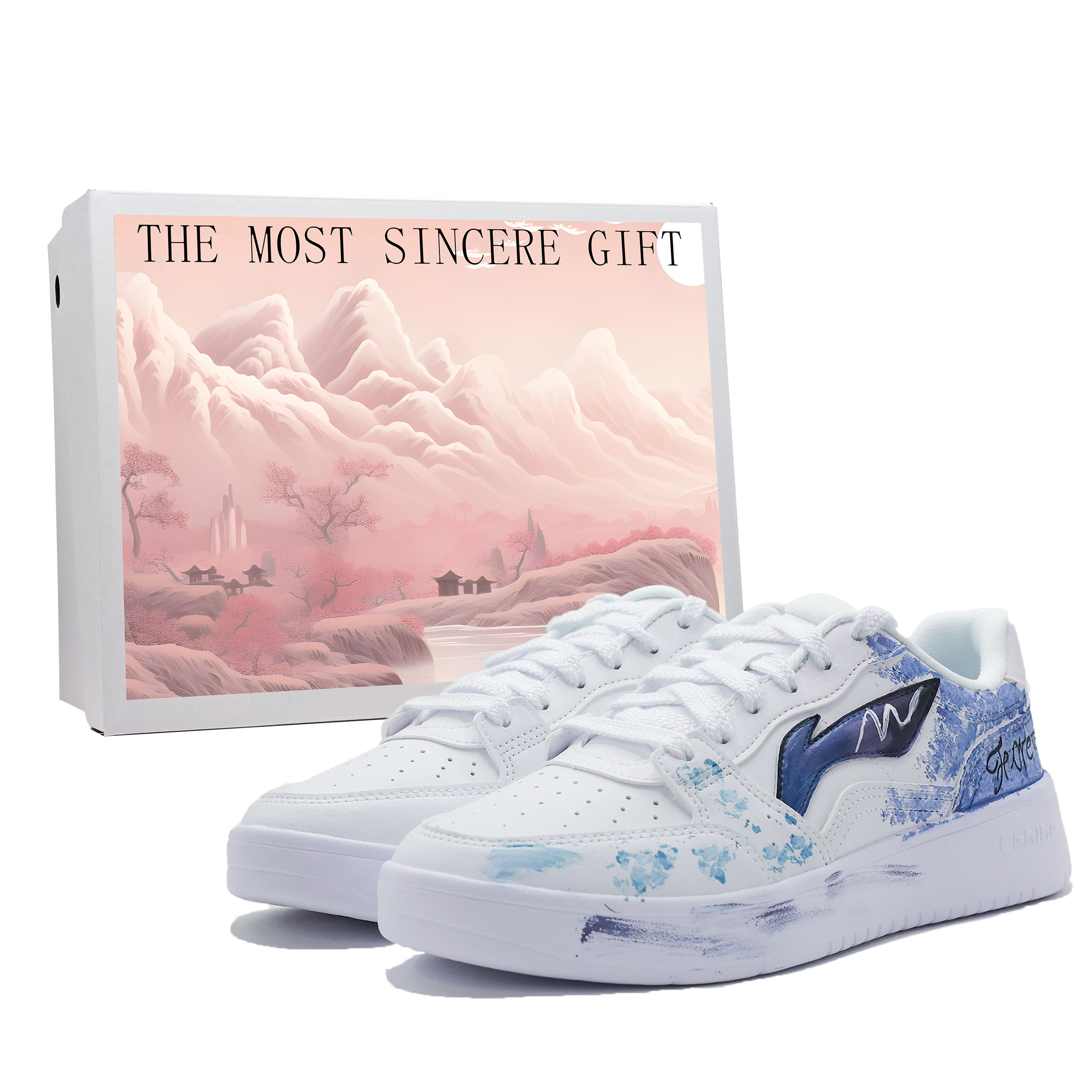 LINING Кроссовки для скейтбординга Acer Truncatum, нескользящие, износостойкие, дышащие, белые, синие, мужские
LINING Кроссовки для скейтбординга Acer Truncatum, нескользящие, износостойкие, дышащие, белые, синие, мужские