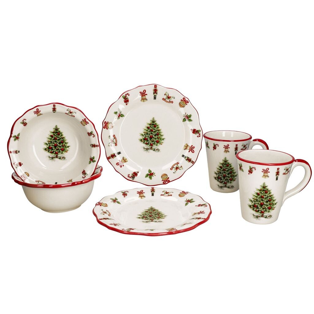 Набор для завтрака Maestro Natale, 6 предметов, на 2 персоны, тарелки, чашки, миски, рождественский MamboCat
Набор для завтрака Maestro Natale, 6 предметов, на 2 персоны, тарелки, чашки, миски, рождественский MamboCat