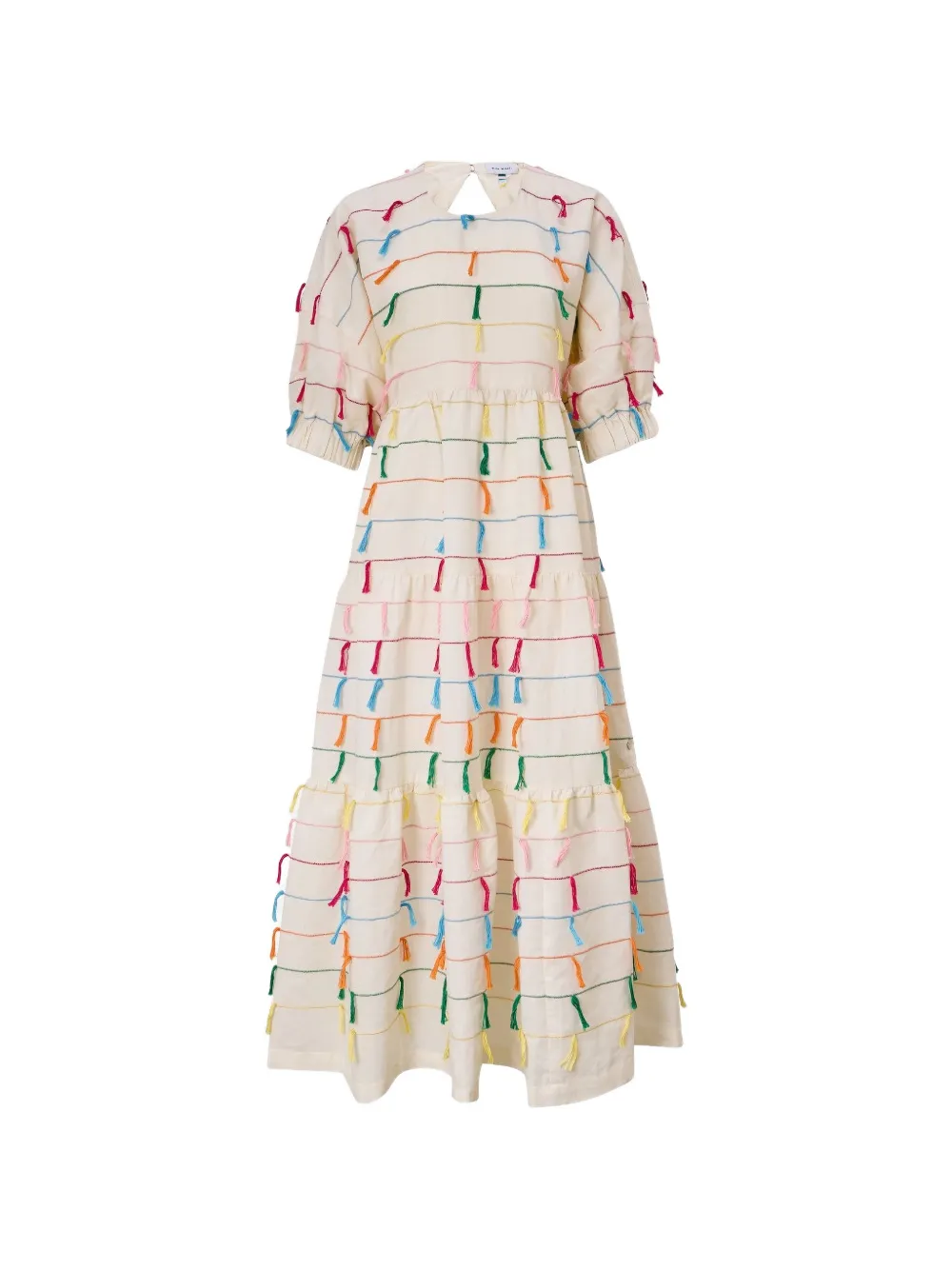 Платье миди с бахромой Mira Mikati, бежевый
Платье миди с бахромой Mira Mikati, бежевый