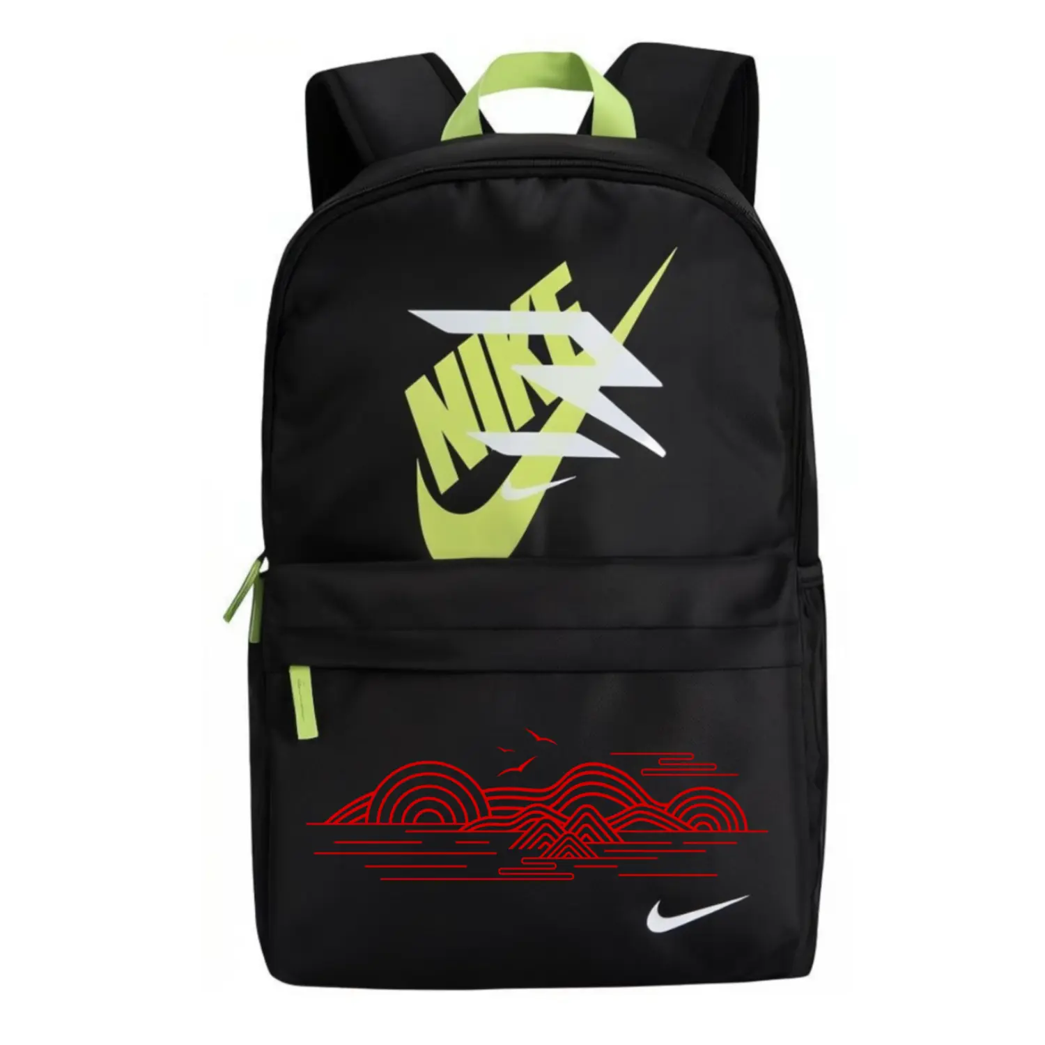 Nike Полиэстеровый рюкзак унисекс черный, Chinese Style Mountain Pattern
Nike Полиэстеровый рюкзак унисекс черный, Chinese Style Mountain Pattern