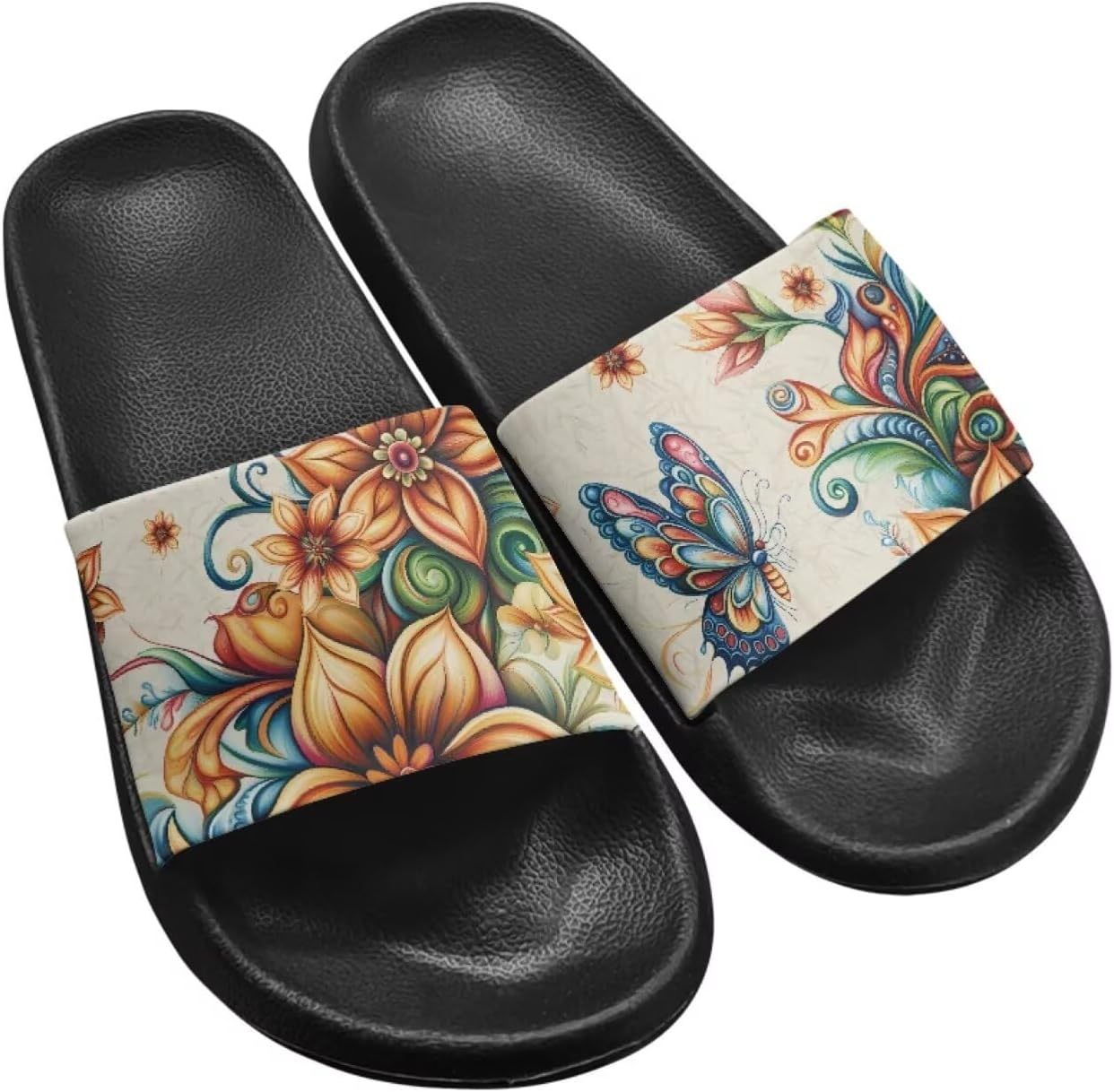 Женские шлепанцы Jeiento с открытым носком, сандалии-бабочки, нескользящая резиновая подошва, для душа, ванной, пляжа, бассейна, Retro Abstract Hippie Flower Butterfly
Женские шлепанцы Jeiento с открытым носком, сандалии-бабочки, нескользящая резиновая подошва, для душа, ванной, пляжа, бассейна, Retro Abstract Hippie Flower Butterfly