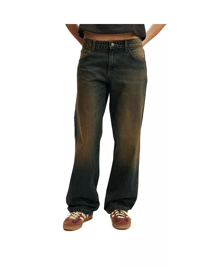 Женские джинсы прямого кроя с низкой талией COTTON ON, синий
Женские джинсы прямого кроя с низкой талией COTTON ON, синий