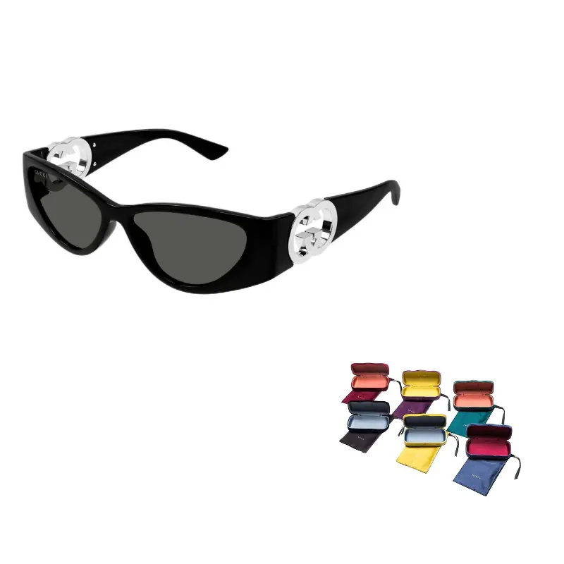GUCCI Кошачий глаз солнцезащитные очки Frame, Black
GUCCI Кошачий глаз солнцезащитные очки Frame, Black