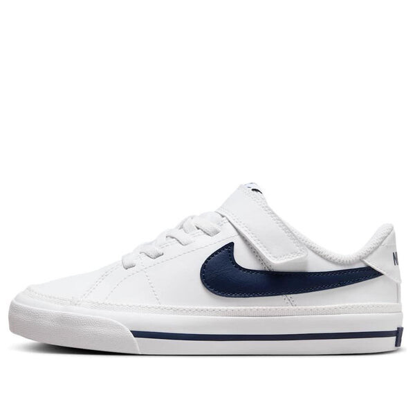 Кроссовки court legacy 'white midnight navy' Nike, белый 
Кроссовки court legacy 'white midnight navy' Nike, белый