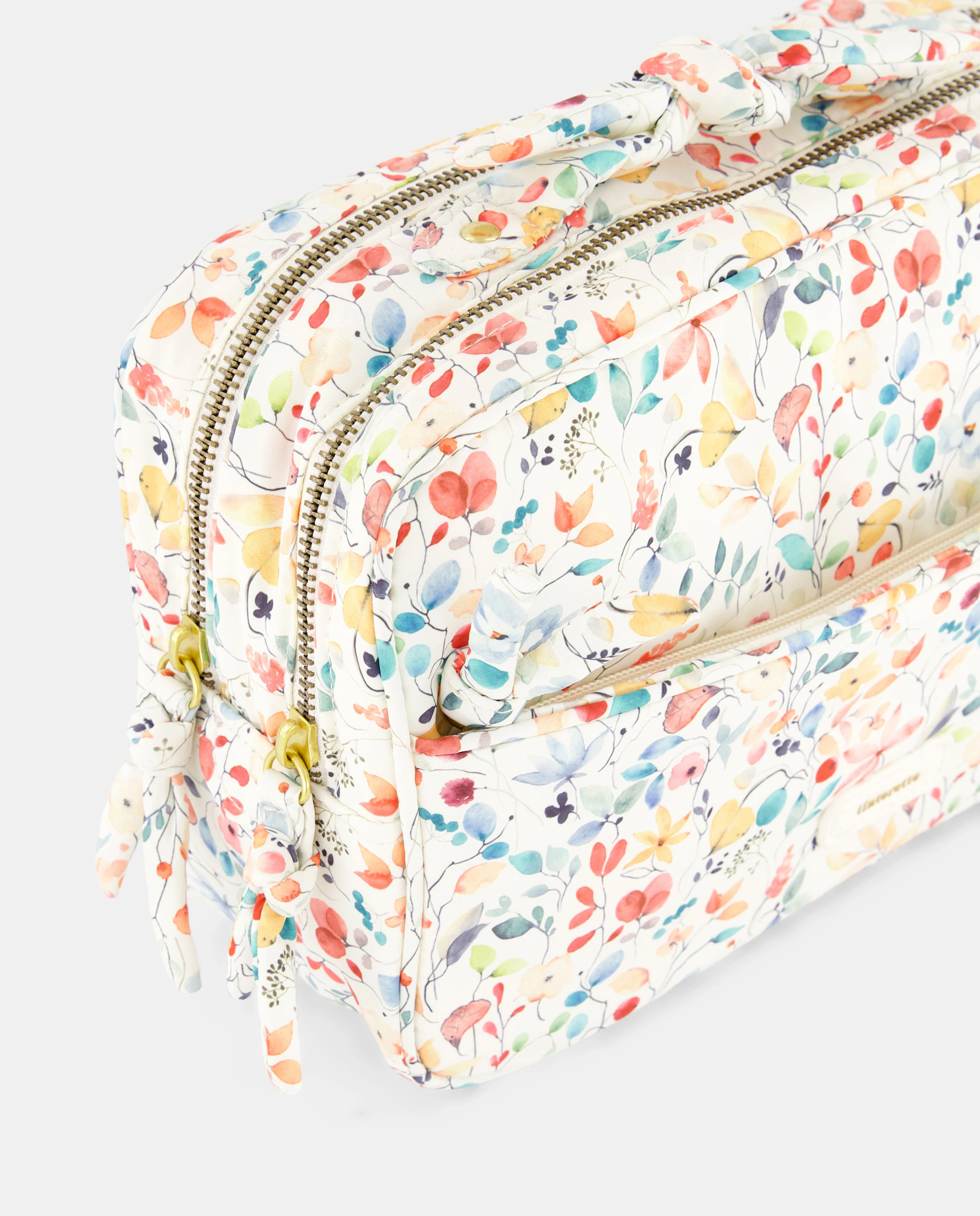 Косметичка с бантом и цветочным принтом Tintoretto, желтый
Косметичка с бантом и цветочным принтом Tintoretto, желтый