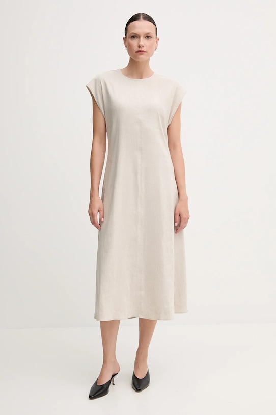 Льняное платье Calvin Klein, бежевый
Льняное платье Calvin Klein, бежевый