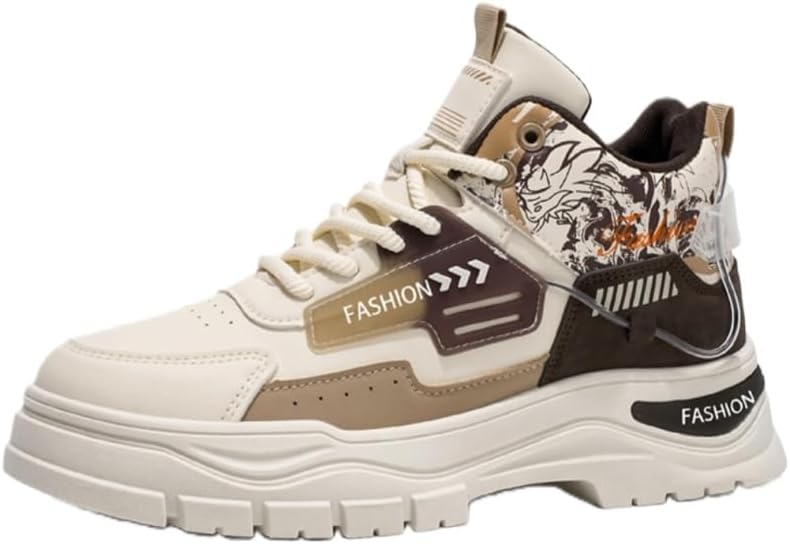 Модные мужские высокие ботинки Fusecottc- для повседневного использования на улице- подходят для любого сезона- с прочной резиновой подошвой, хаки
Модные мужские высокие ботинки Fusecottc- для повседневного использования на улице- подходят для любого сезона- с прочной резиновой подошвой, хаки