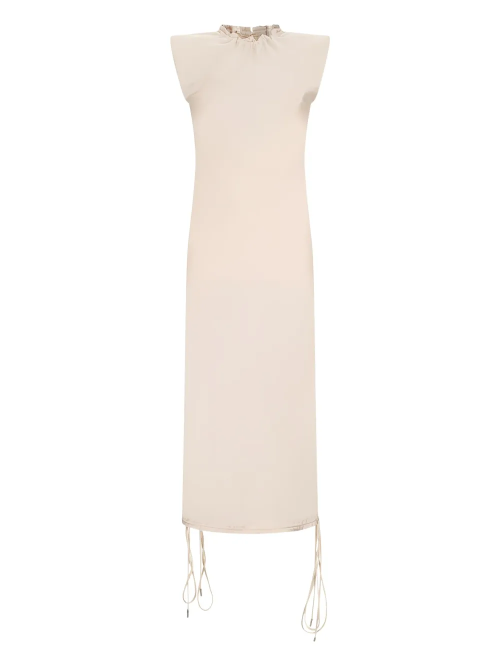 Платье миди с кулиской The Attico, розовый
Платье миди с кулиской The Attico, розовый