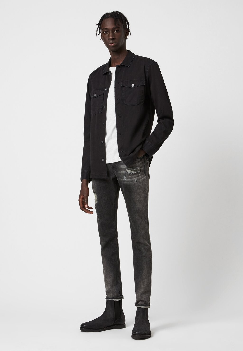 Рубашка SPOTTER AllSaints, цвет black
Рубашка SPOTTER AllSaints, цвет black