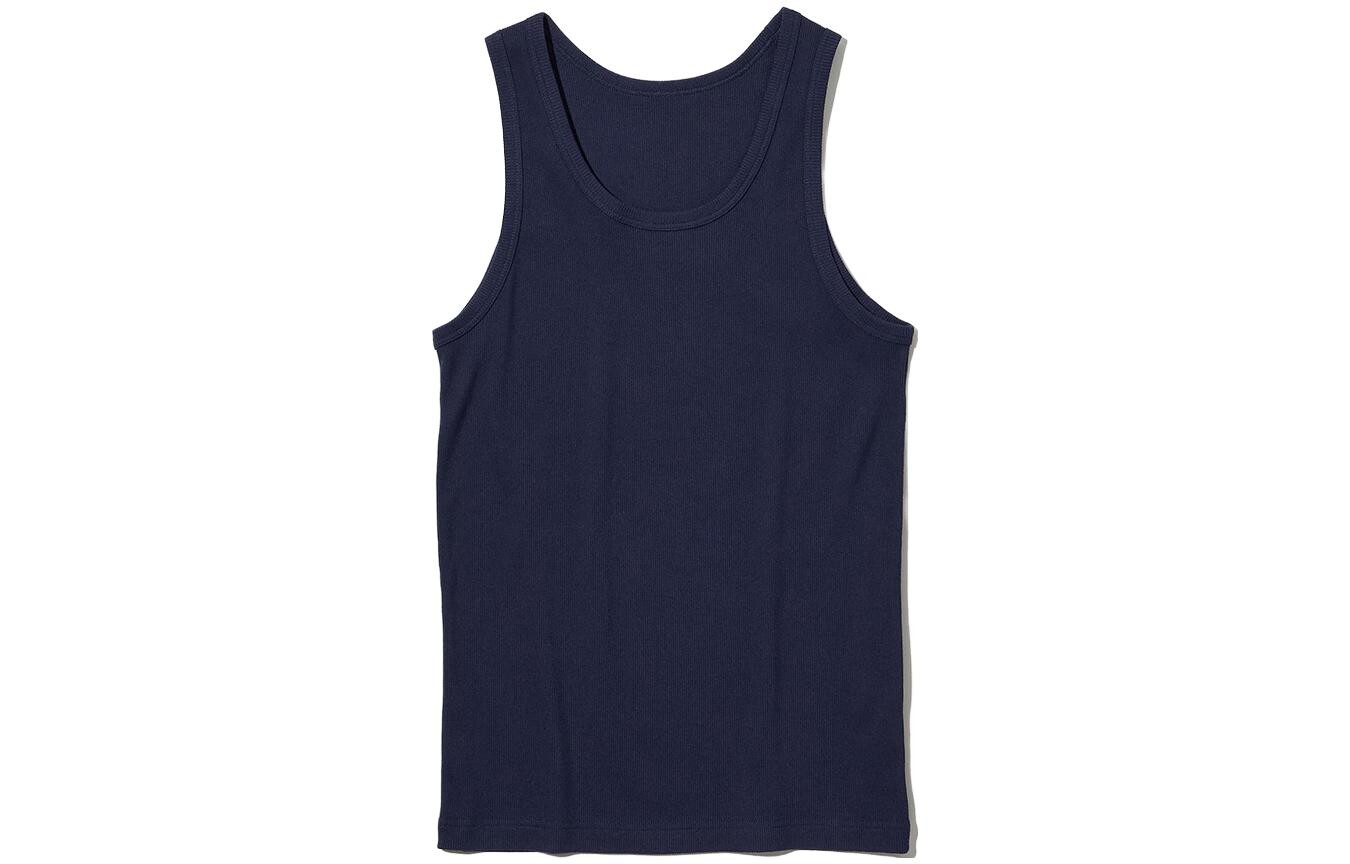 Майка унисекс темно-синий Uniqlo, темно-синий
Майка унисекс темно-синий Uniqlo, темно-синий