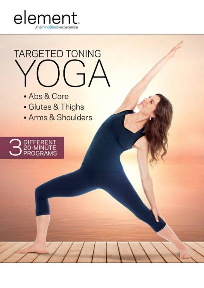 Диск DVD Element: Targeted Toning Yoga
Диск DVD Element: Targeted Toning Yoga