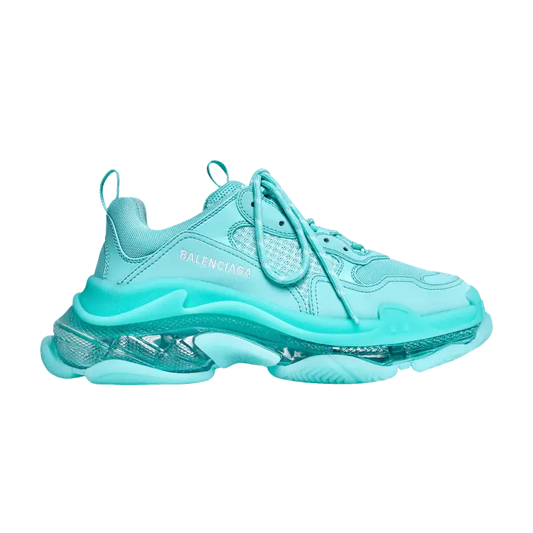 Кроссовки Balenciaga Triple S Sneaker 'Clear Sole - Turquoise', синий
Кроссовки Balenciaga Triple S Sneaker 'Clear Sole - Turquoise', синий