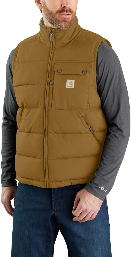 Carhartt мужская утепленная жилетка Montana Loose Fit, Oak Brown
Carhartt мужская утепленная жилетка Montana Loose Fit, Oak Brown