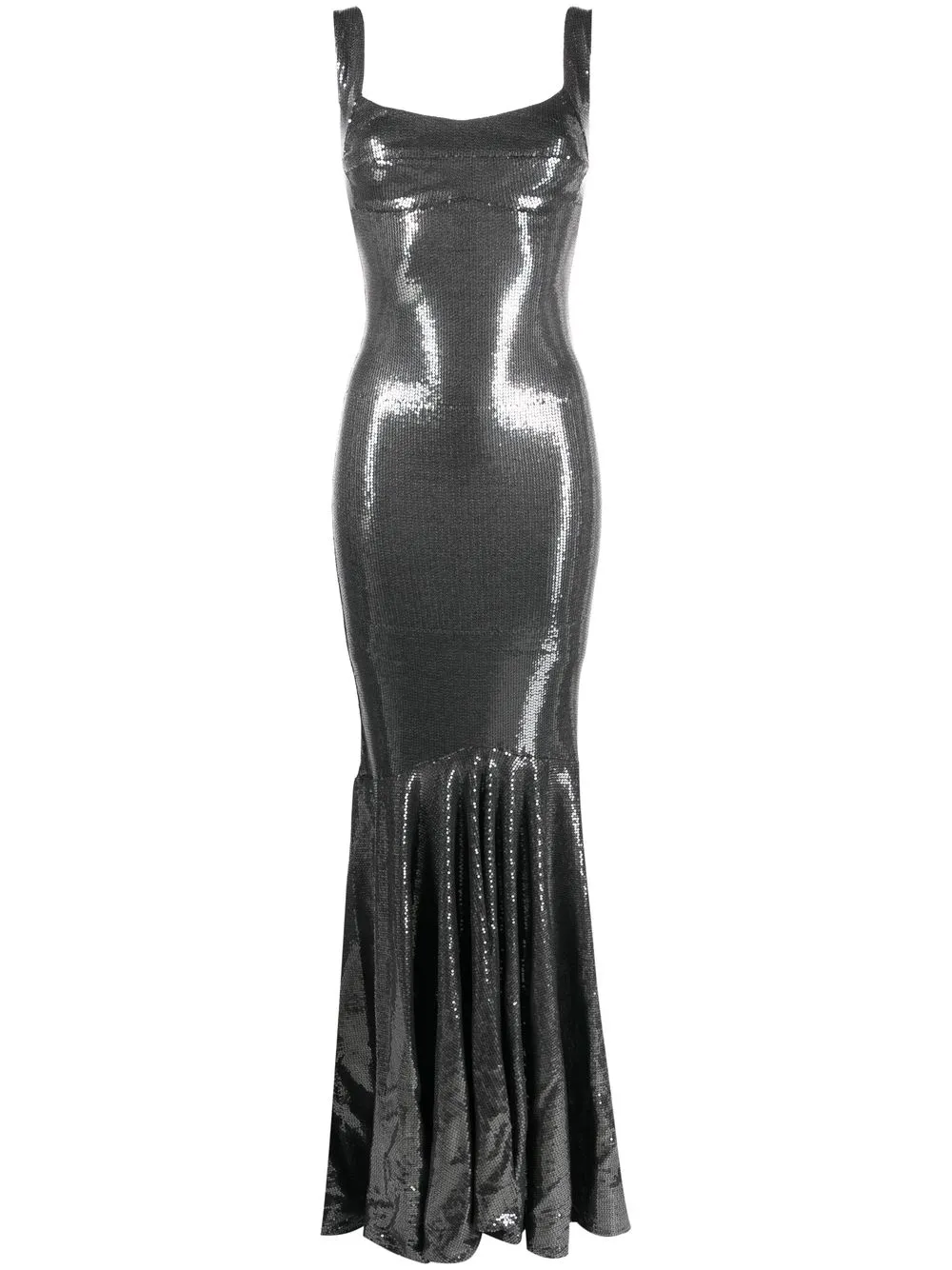 Вечернее платье с пайетками Atu Body Couture, серый 
Вечернее платье с пайетками Atu Body Couture, серый