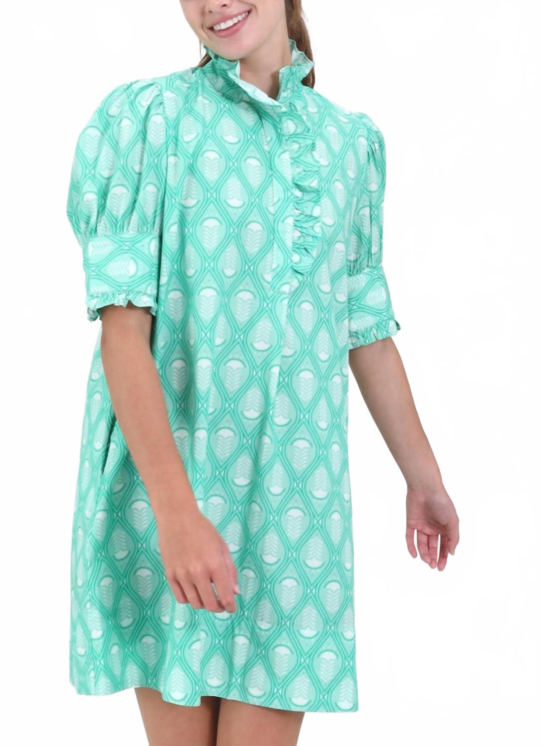 Платье Westport в зеленом цвете Stamp Navybleu
Платье Westport в зеленом цвете Stamp Navybleu