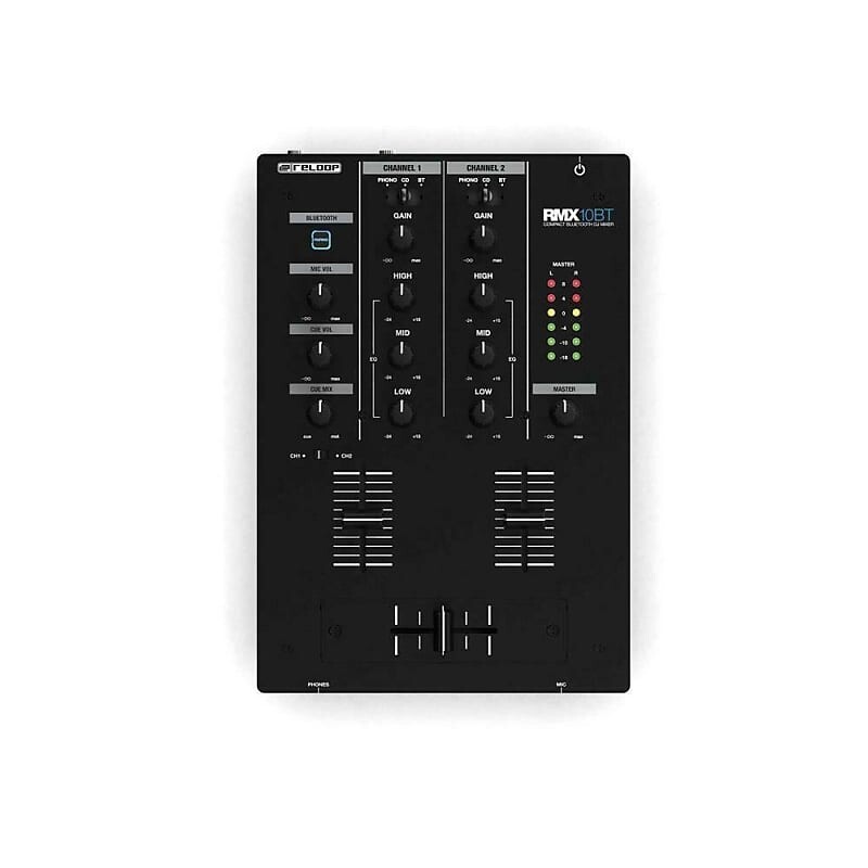 Микшер Reloop RMX-10BT Compact Bluetooth DJ Mixer
Микшер Reloop RMX-10BT Compact Bluetooth DJ Mixer