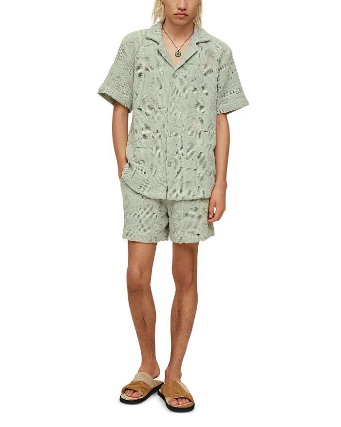 Рубашка OAS Galbanum Cuba из смеси хлопка, связанная крючком, зеленый
Рубашка OAS Galbanum Cuba из смеси хлопка, связанная крючком, зеленый