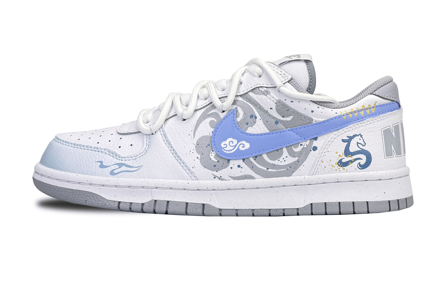 Nike Мужские низкие скейтбордические кроссовки Big Abrasion Resistant, износостойкие, сине-белый
Nike Мужские низкие скейтбордические кроссовки Big Abrasion Resistant, износостойкие, сине-белый