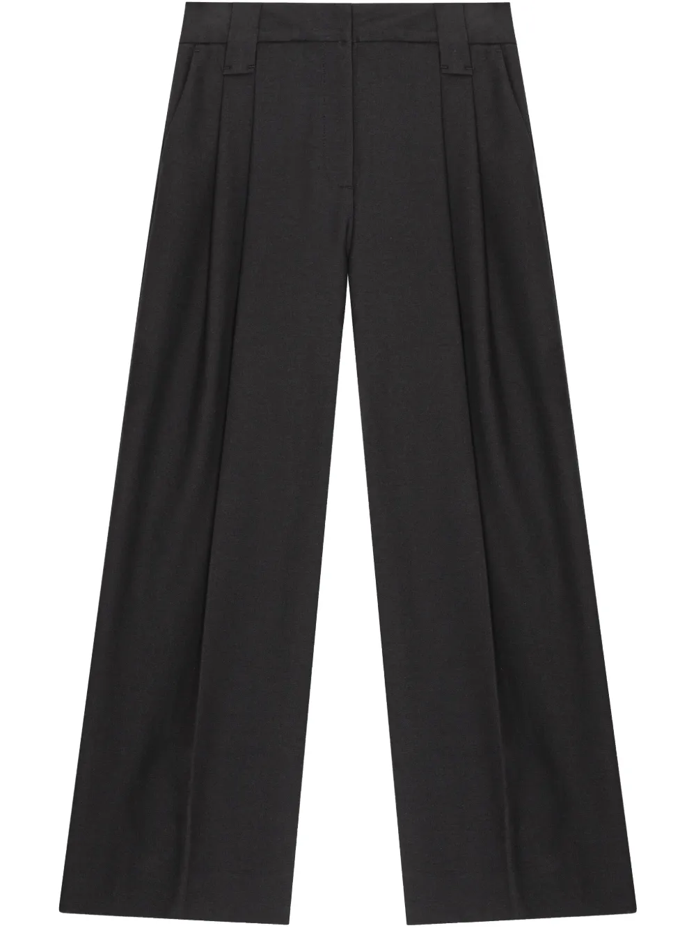 Брюки со складками GANNI, черный 
Брюки со складками GANNI, черный