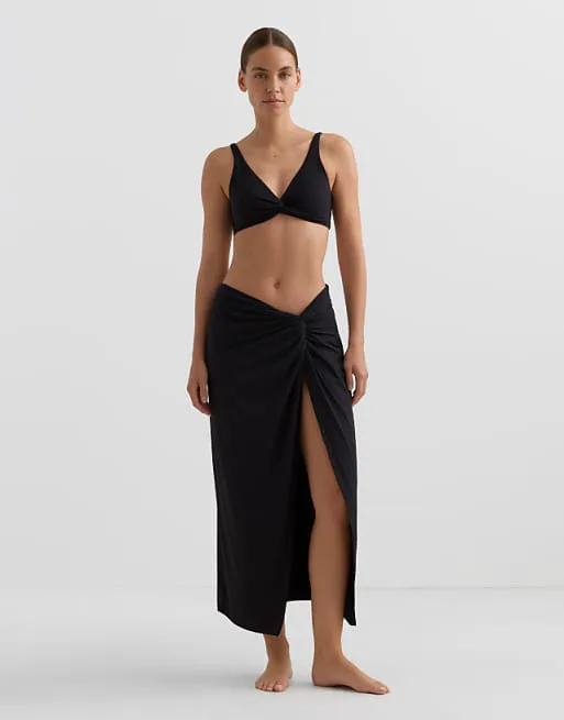 Черная юбка с запахом OYSHO, Черный, Черная юбка с запахом OYSHO
Черная юбка с запахом OYSHO, Черный, Черная юбка с запахом OYSHO