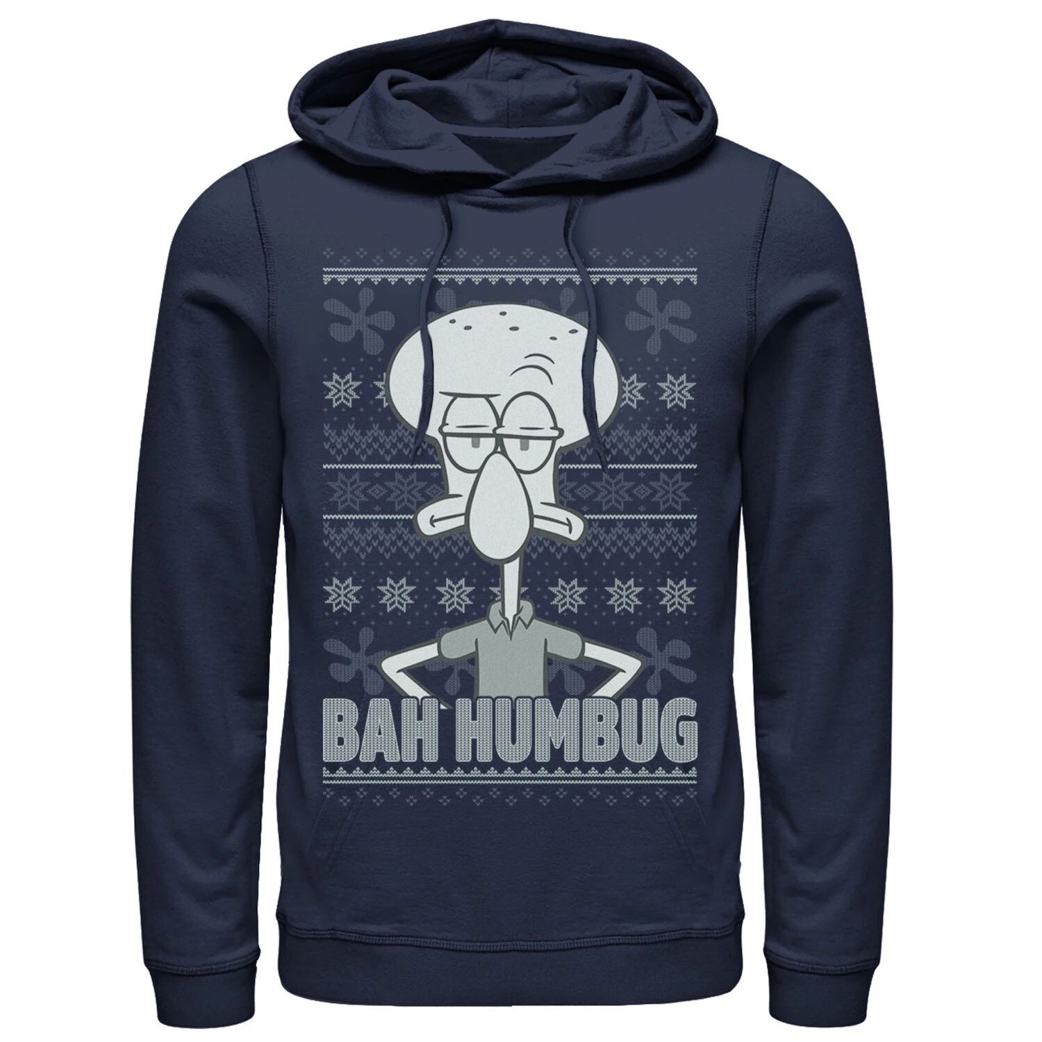 Мужская толстовка с капюшоном Губка Боб Квадратные Штаны Squidward Bah Humbug Ugly Christmas Graphic Nickelodeon, синий
Мужская толстовка с капюшоном Губка Боб Квадратные Штаны Squidward Bah Humbug Ugly Christmas Graphic Nickelodeon, синий