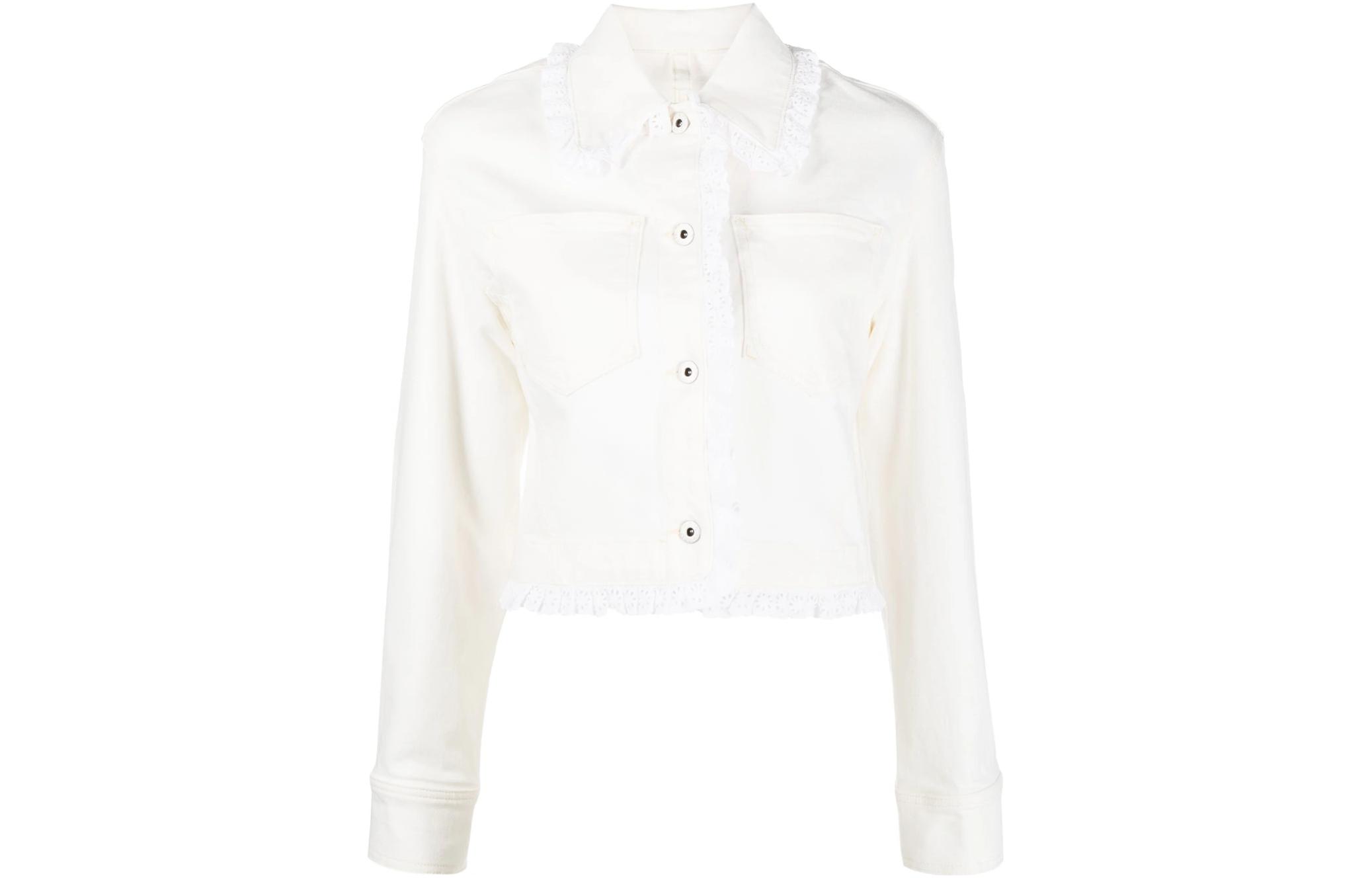 Джинсовая куртка с нашивкой и логотипом Kenzo, белый
Джинсовая куртка с нашивкой и логотипом Kenzo, белый