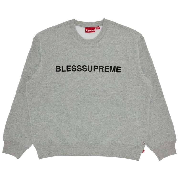 Толстовка Supreme x Bless Crewneck, серый
Толстовка Supreme x Bless Crewneck, серый