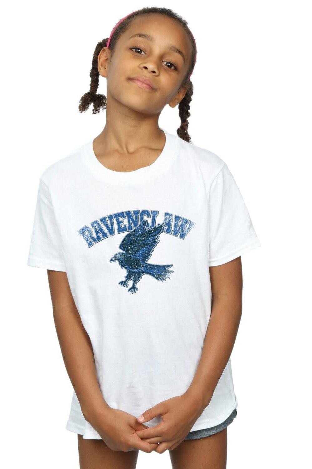 Хлопковая футболка с эмблемой Harry Potter, белый 
Хлопковая футболка с эмблемой Harry Potter, белый