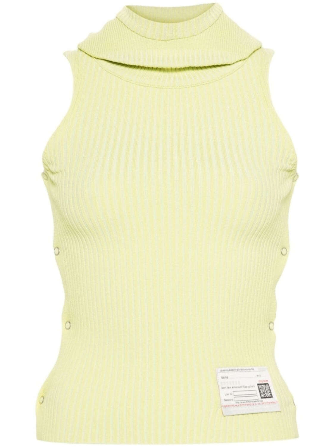 Maison MIHARA YASUHIRO топ с нашивкой-логотипом, желтый
Maison MIHARA YASUHIRO топ с нашивкой-логотипом, желтый