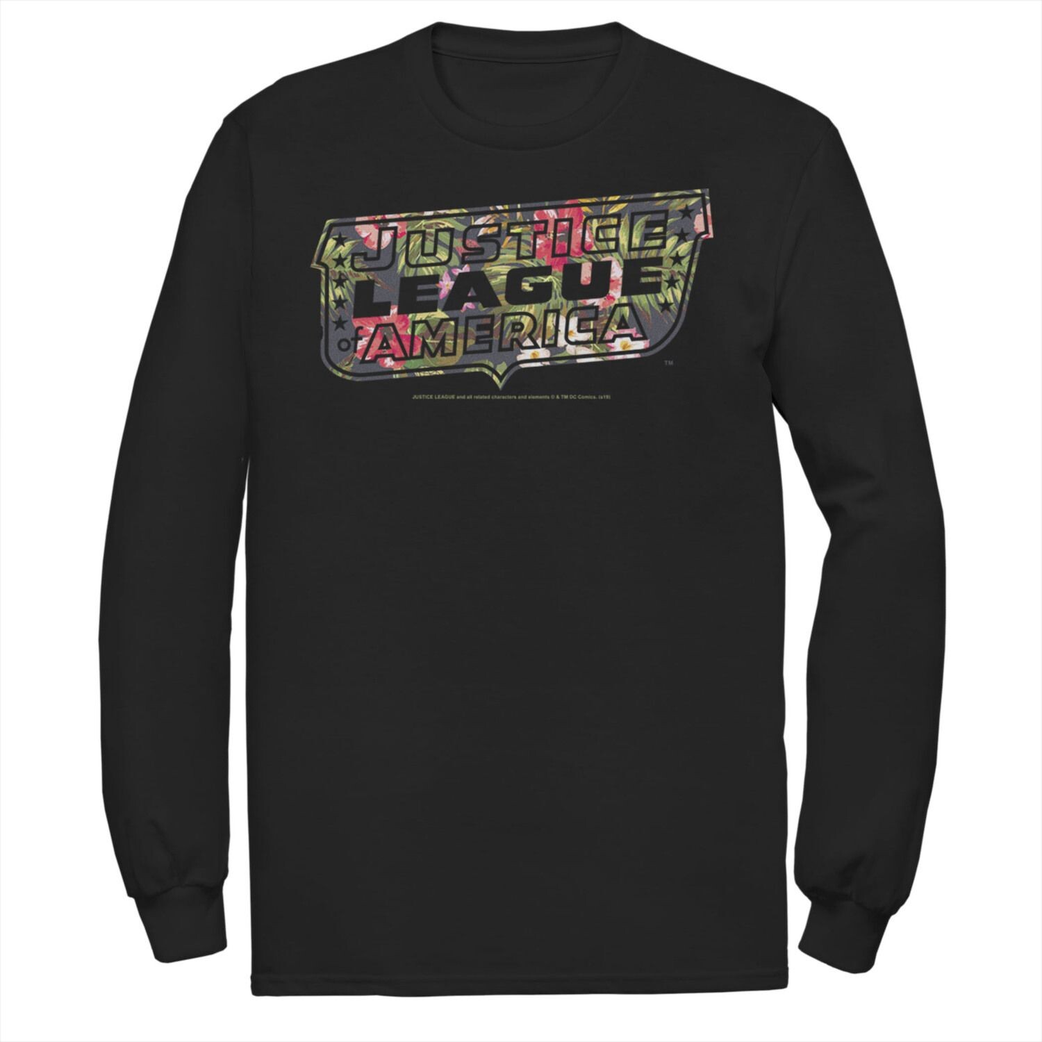 Мужская футболка с тропическим логотипом «Лига справедливости DC Comics»
Мужская футболка с тропическим логотипом «Лига справедливости DC Comics»