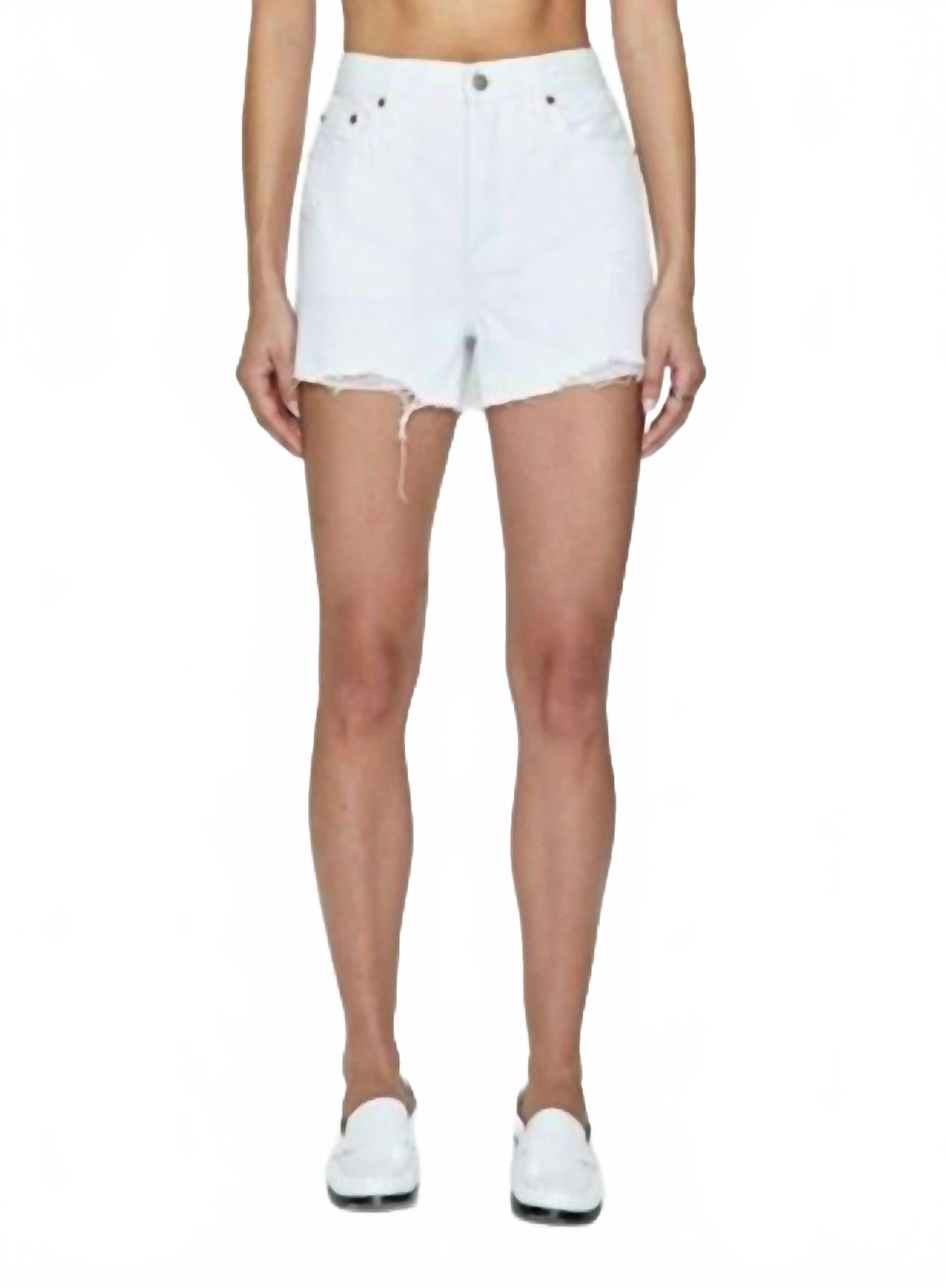 Шорты Nova High Rise белого цвета PISTOLA
Шорты Nova High Rise белого цвета PISTOLA