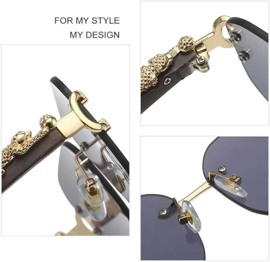 Женские солнцезащитные очки квадратной формы в стиле ретро, без оправы, винтажные модные очки с защитой от УФ-излучения UV400 (2027 год) MTZJH, Gray Yellow
Женские солнцезащитные очки квадратной формы в стиле ретро, без оправы, винтажные модные очки с защитой от УФ-излучения UV400 (2027 год) MTZJH, Gray Yellow