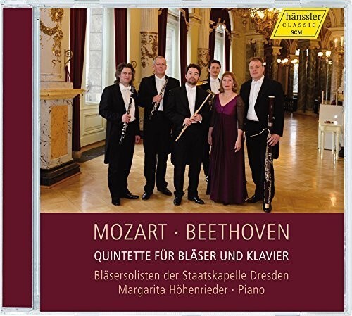 CD диск Mozart / Beethoven / Wind Soloists of the Staatska: Quintets for Winds & Piano
CD диск Mozart / Beethoven / Wind Soloists of the Staatska: Quintets for Winds & Piano