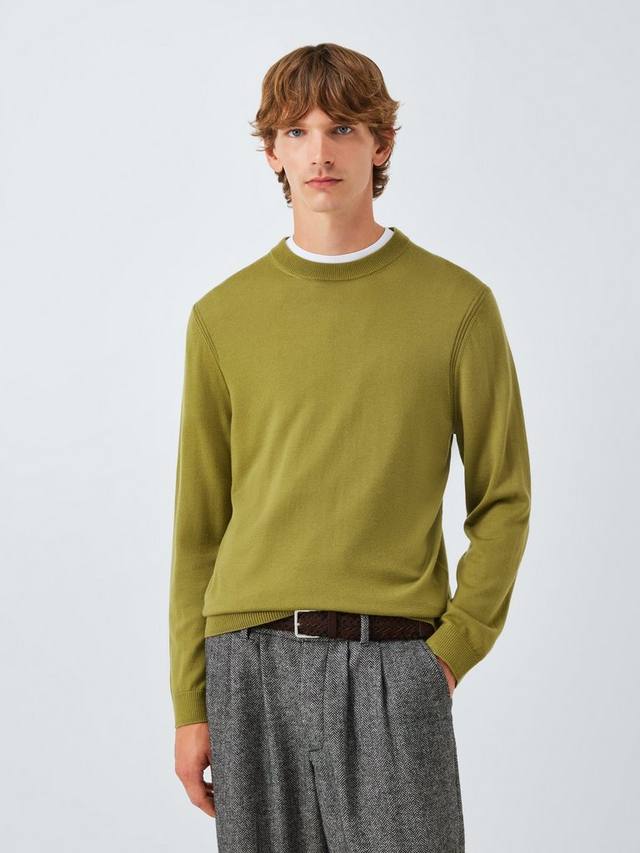 Свитер с воротником-гольф из мериносовой шерсти John Lewis, Olive
Свитер с воротником-гольф из мериносовой шерсти John Lewis, Olive