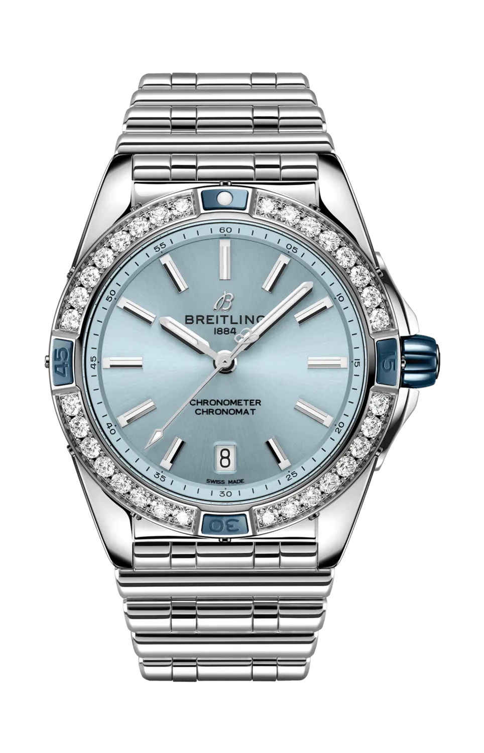 Часы Breitling Super chronomat automatic с бриллиантами 38 мм
Часы Breitling Super chronomat automatic с бриллиантами 38 мм