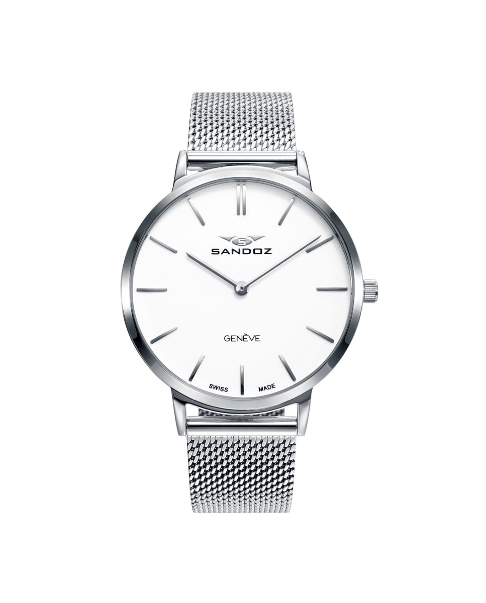 Женские часы Classic&Slim SA81350-07 из стали и миланской сеточки Sandoz, серебро
Женские часы Classic&Slim SA81350-07 из стали и миланской сеточки Sandoz, серебро