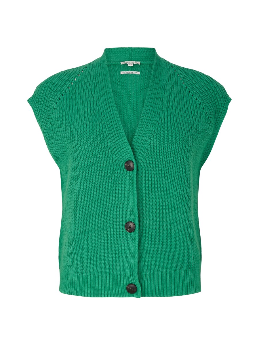 Вязаный жилет Tom Tailor Women +, зеленый
Вязаный жилет Tom Tailor Women +, зеленый