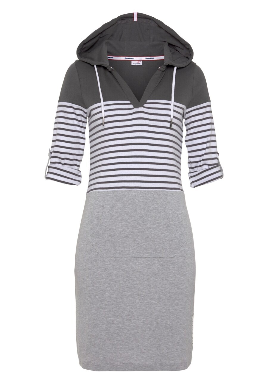 Мини платье KangaROOS Dress, серый
Мини платье KangaROOS Dress, серый