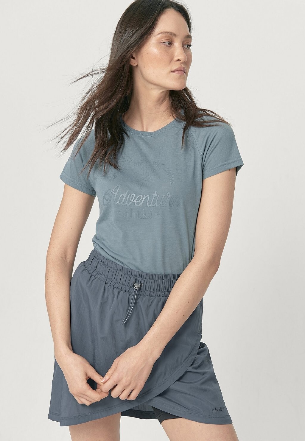 Юбка с запахом Áhkká, серый
Юбка с запахом Áhkká, серый