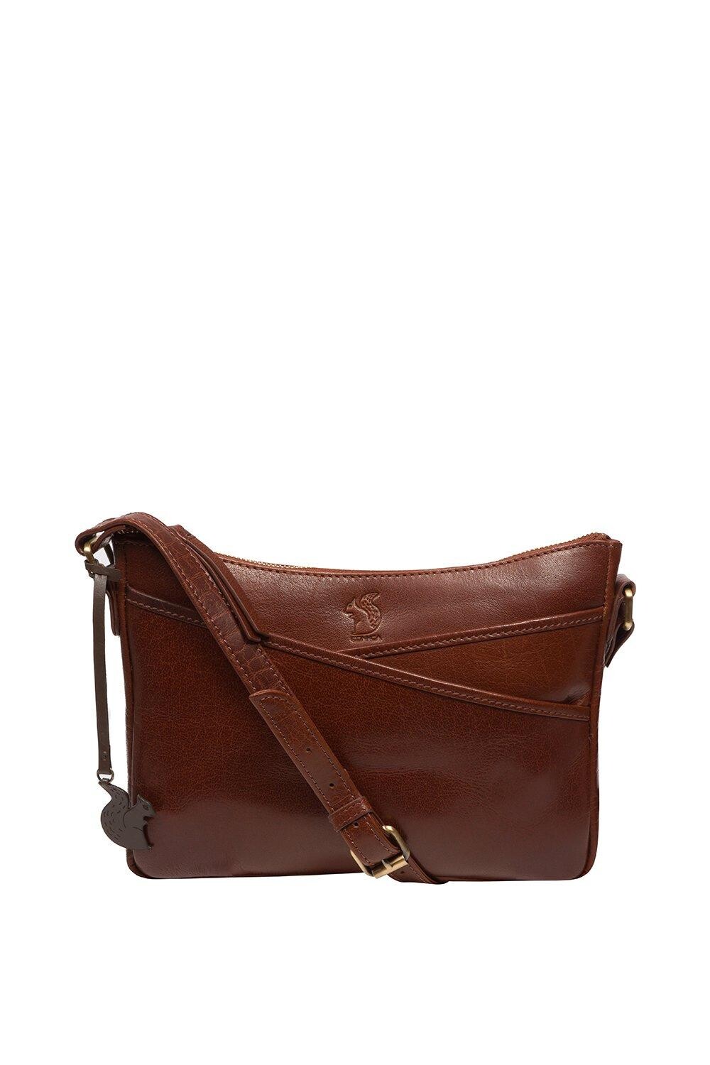 Кожаная сумка через плечо 'Purple' Conkca London, коричневый
Кожаная сумка через плечо 'Purple' Conkca London, коричневый