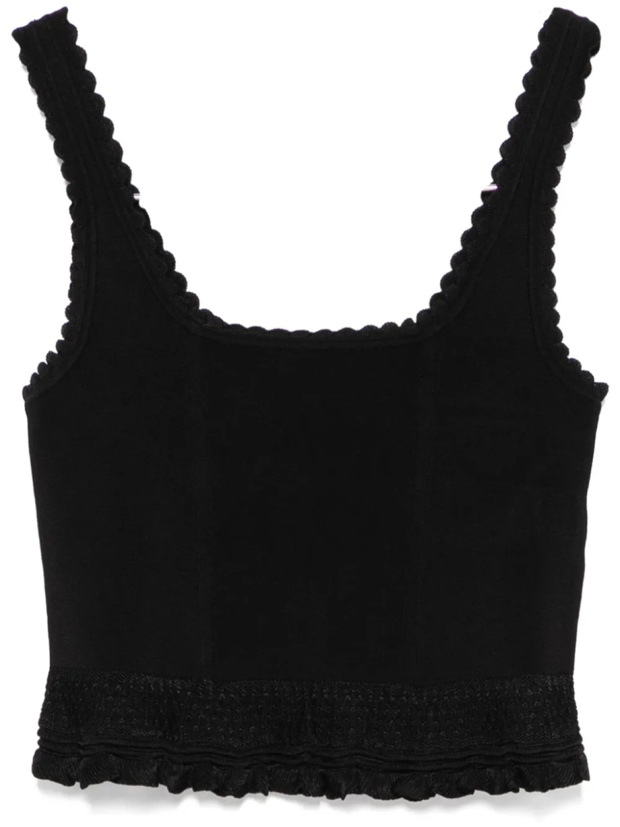 Топ с фестонами SANDRO, черный
Топ с фестонами SANDRO, черный