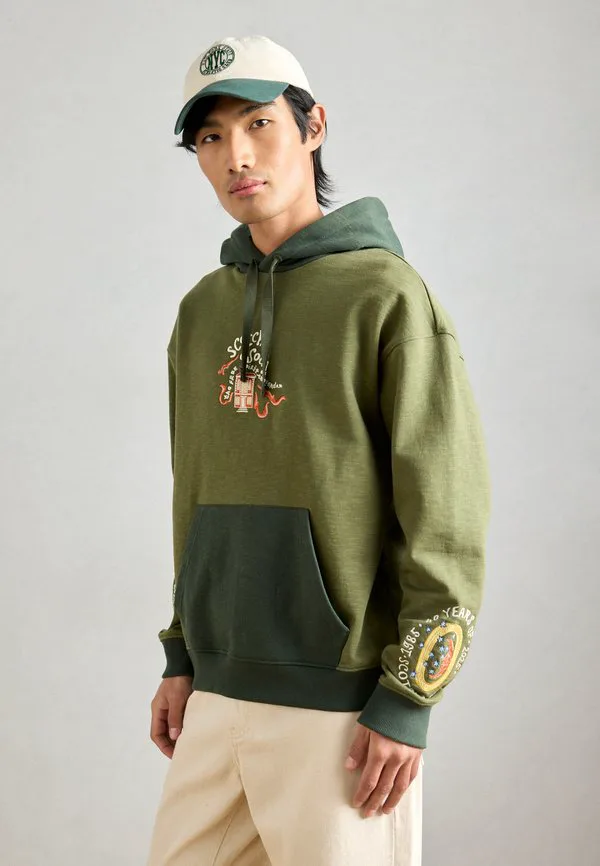 Худи свободного кроя с вышивкой, посвященное 40-летию компании. Scotch & Soda, Olivine
Худи свободного кроя с вышивкой, посвященное 40-летию компании. Scotch & Soda, Olivine