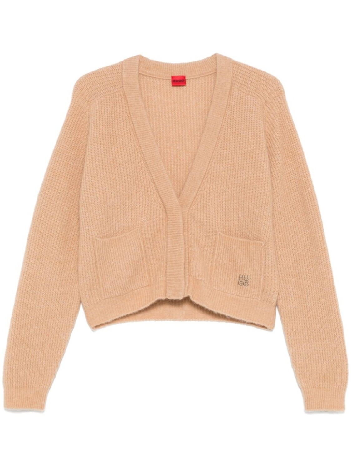 HUGO кардиган с вышитым логотипом, нейтральный
HUGO кардиган с вышитым логотипом, нейтральный